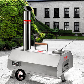 Semi-Automatic Silver 12 Outdoor Pizza Oven